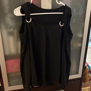 Elegant Black Sleeveless Top